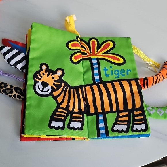 Jollybaby Colorful Soft Baby Books Set of 3 - Picture 11 of 12